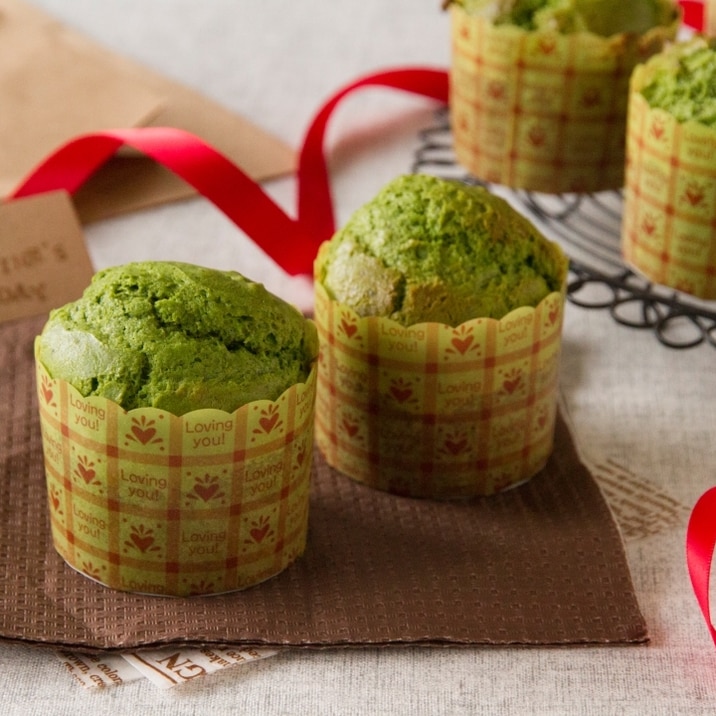 抹茶とチョコのマフィン Matcha Muffin